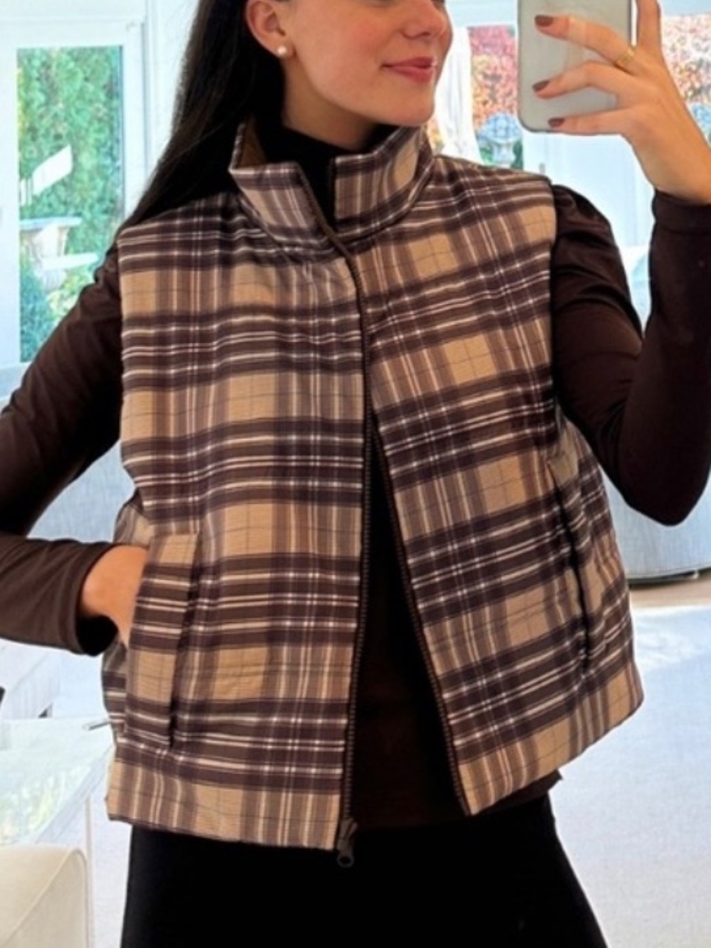 ISO Byrdie Golf Plaid Vest